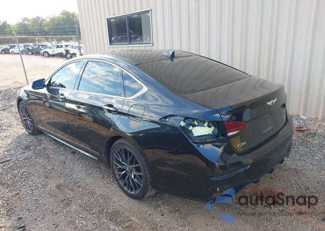 2019 Genesis G80 3.3T Sport из США, поврежденный, VIN KMHGN4JB1KU286228